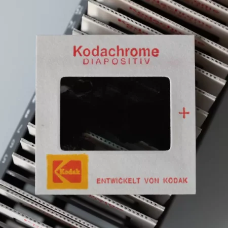 Kodachrome Kleinbild-Dia.